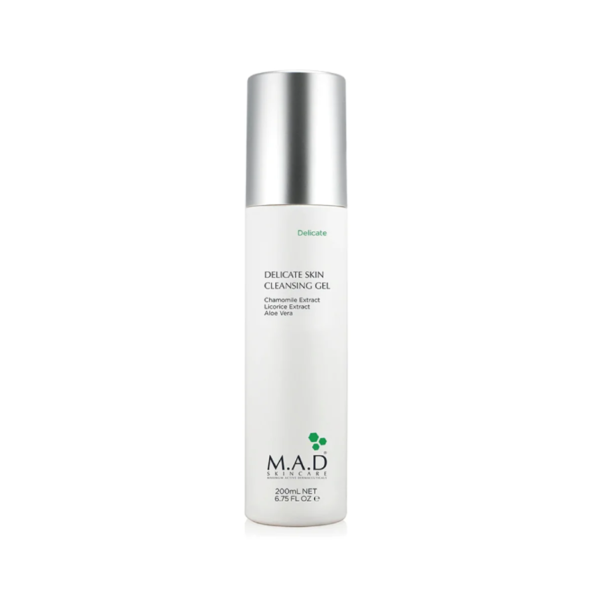 M.A.D Skincare - Delicate Skin Cleansing Gel – 200 ml.