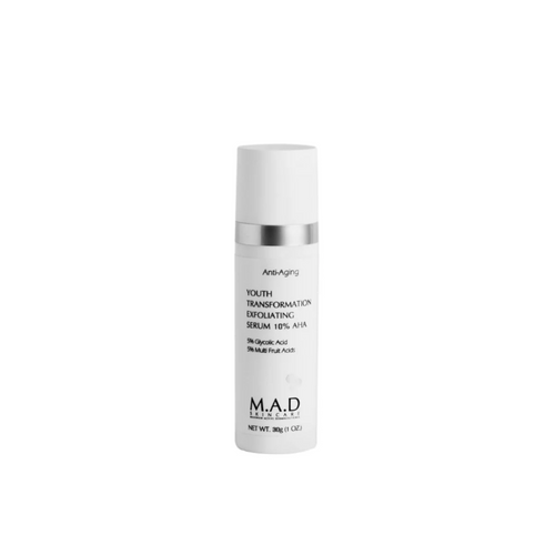 M.A.D Skincare - Youth Transformation Exfoliating Serum 10% AHA – 30 ml.