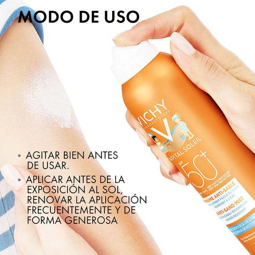 Vichy - Capital Soleil Bruma Solar Anti-Arena Niños SPF50+ - 200 ml.