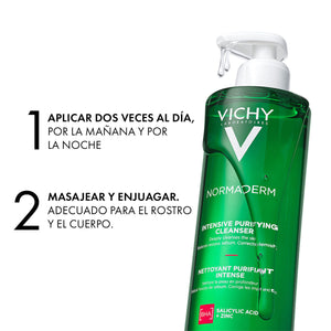 Vichy - Normaderm Phyto-A Gel Cleanser - 400 ml.