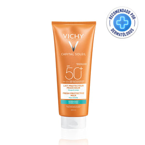 Vichy - Capital Soleil Protector Solar Familiar FPS 50+  Facial y corporal - 300 ml.