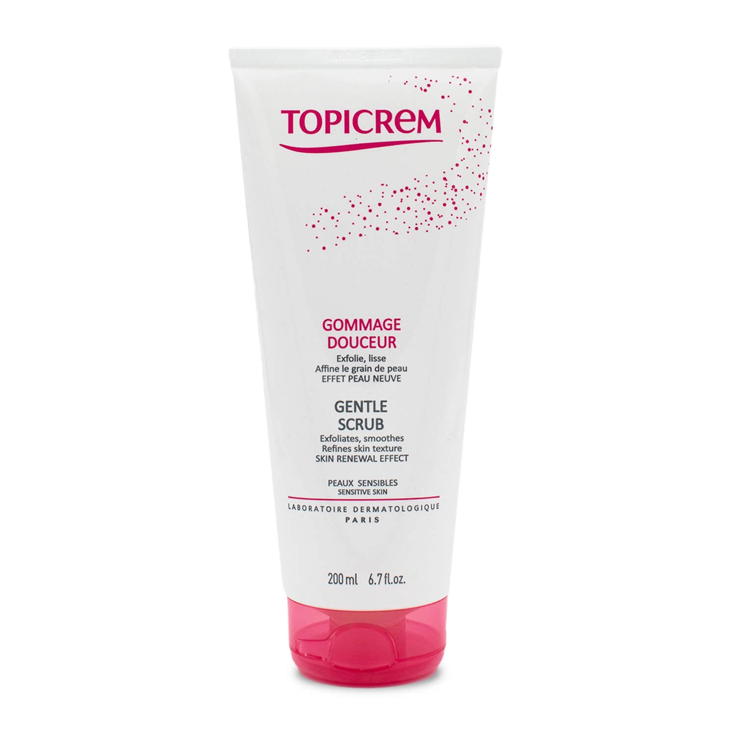Topicrem - Exfoliante para Pieles Sensibles Suave - 200 ml.