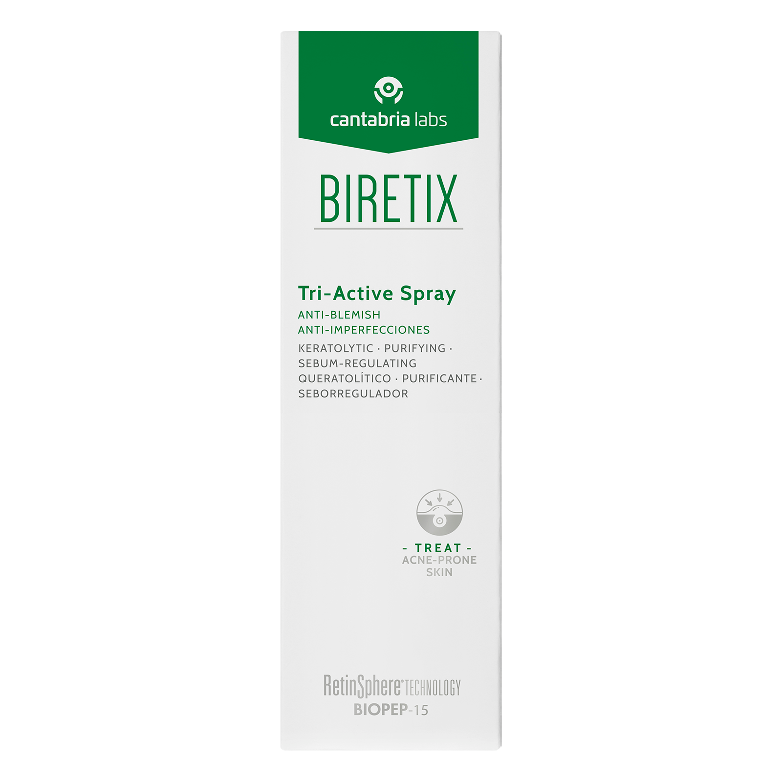 Cantabria labs – Biretix Tri Active Spray – 100 ml.