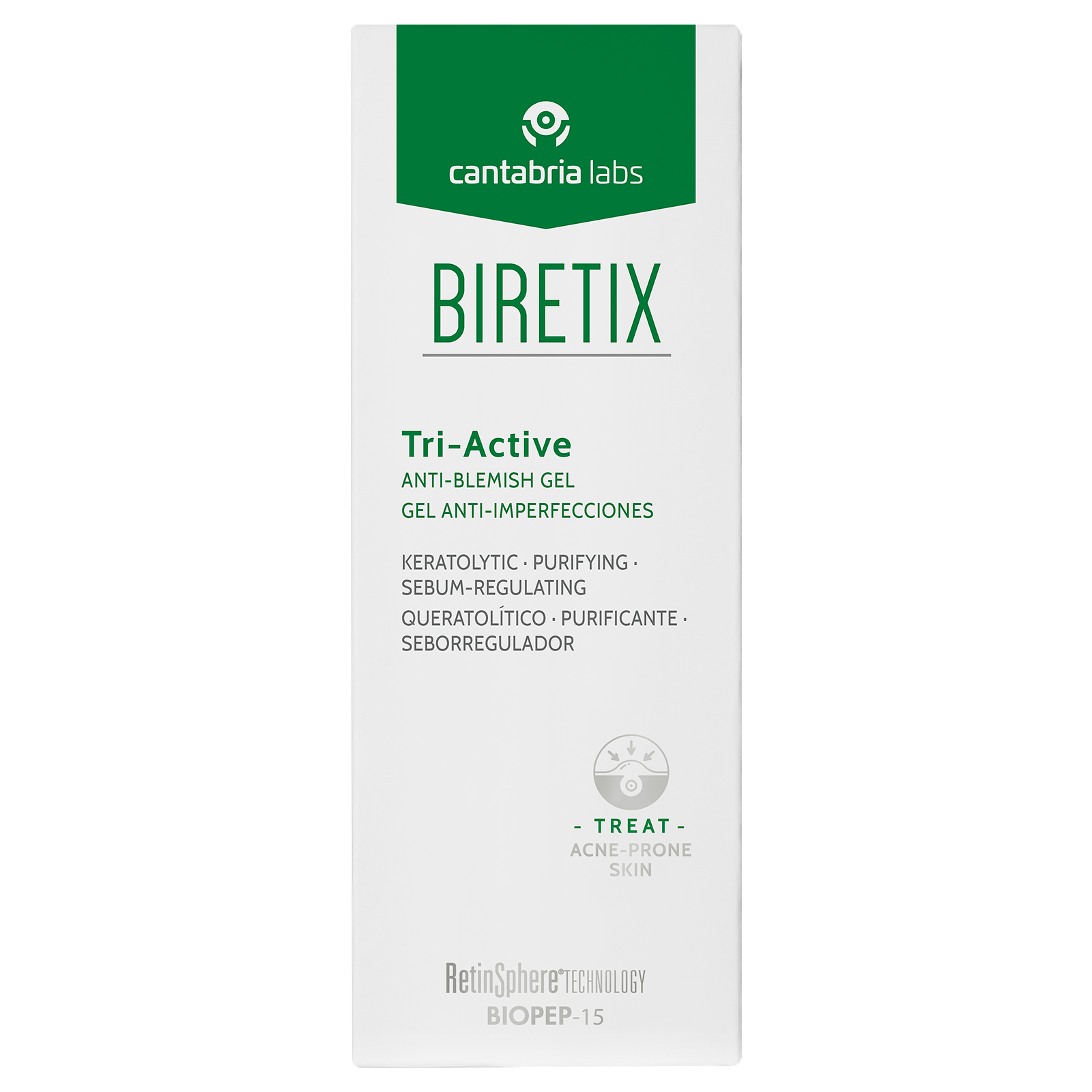 Cantabria labs - Biretix Tri Active Gel – 50 ml.