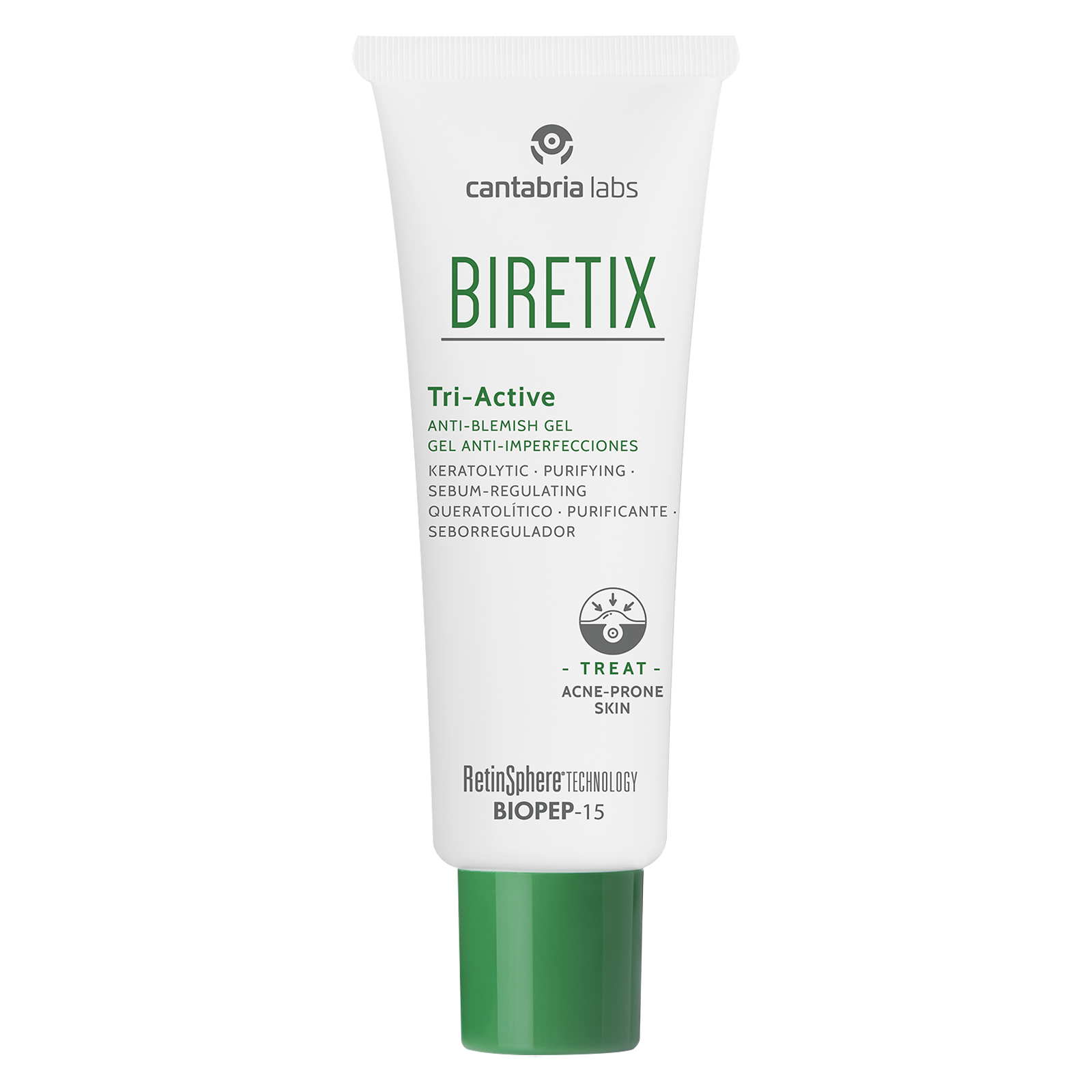 Cantabria labs - Biretix Tri Active Gel – 50 ml.