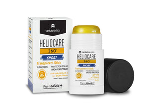 Cantabria Labs - Heliocare 360º Sport Transparent Stick SPF 50+ - 25 g.