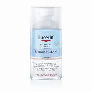 Eucerin - Dermatoclean Desmaquillante Bifásico De Ojos Día y Noche – 125 ml.