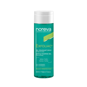 Noreva - Exfoliac Gel Espumoso Suave – 200 ml.