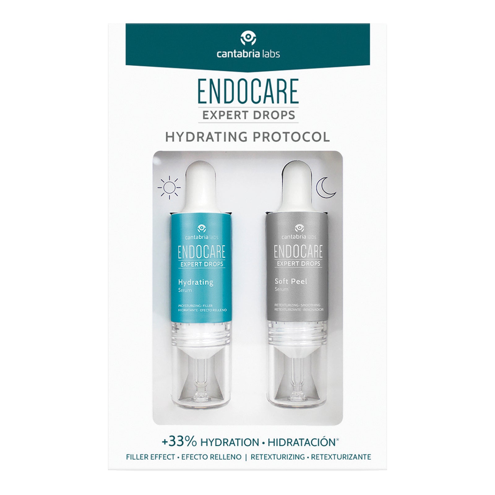 Cantabria labs - Endocare Expert Drops Hydrating Protocol – 10 ml c/u.