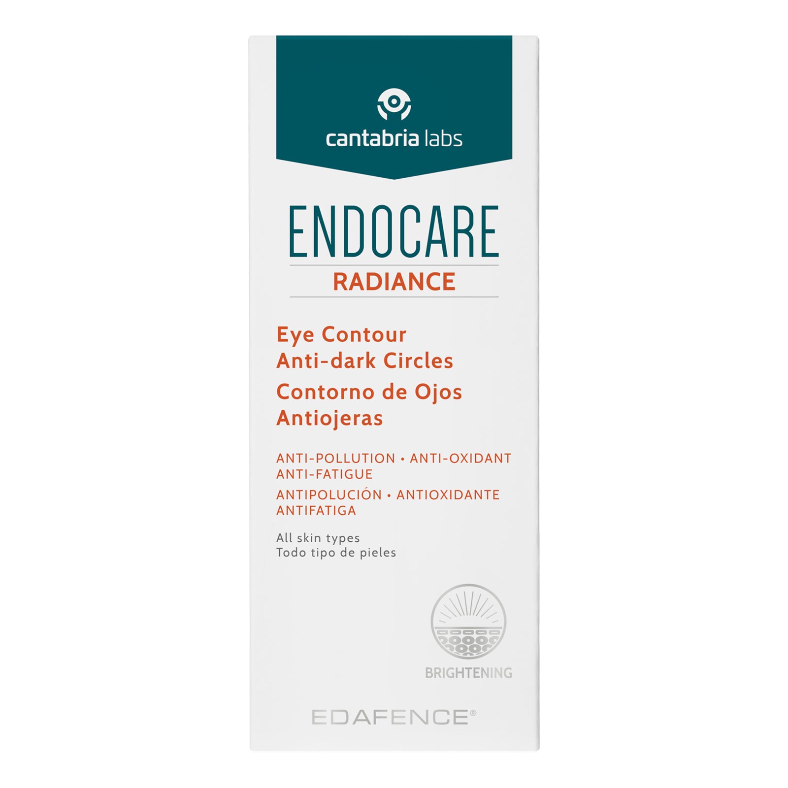 Cantabria labs - Endocare Radiance Contorno de Ojos Antiojeras – 15 ml.