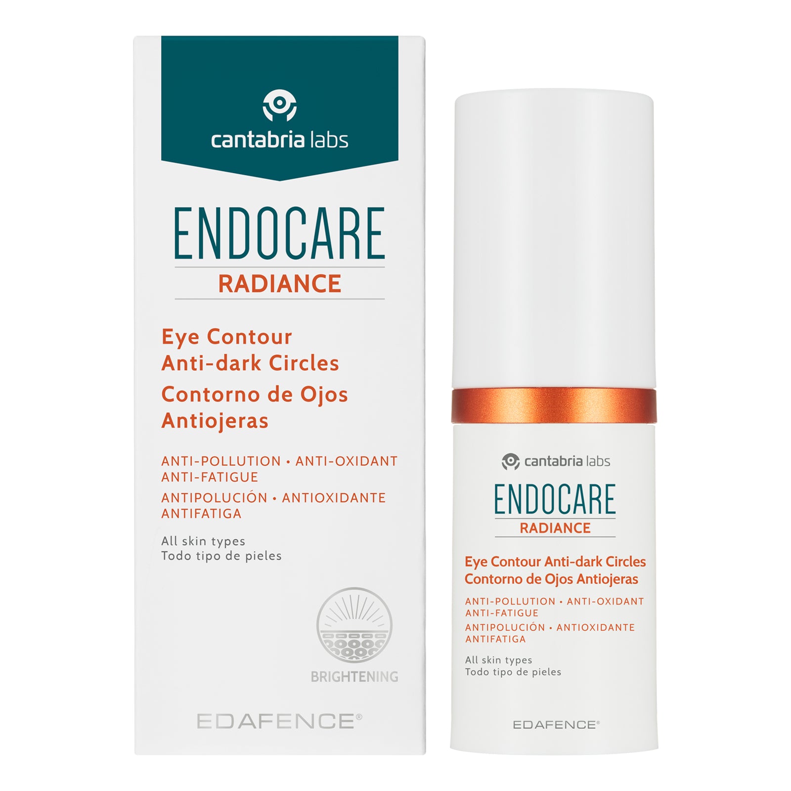 Cantabria labs - Endocare Radiance Contorno de Ojos Antiojeras – 15 ml.