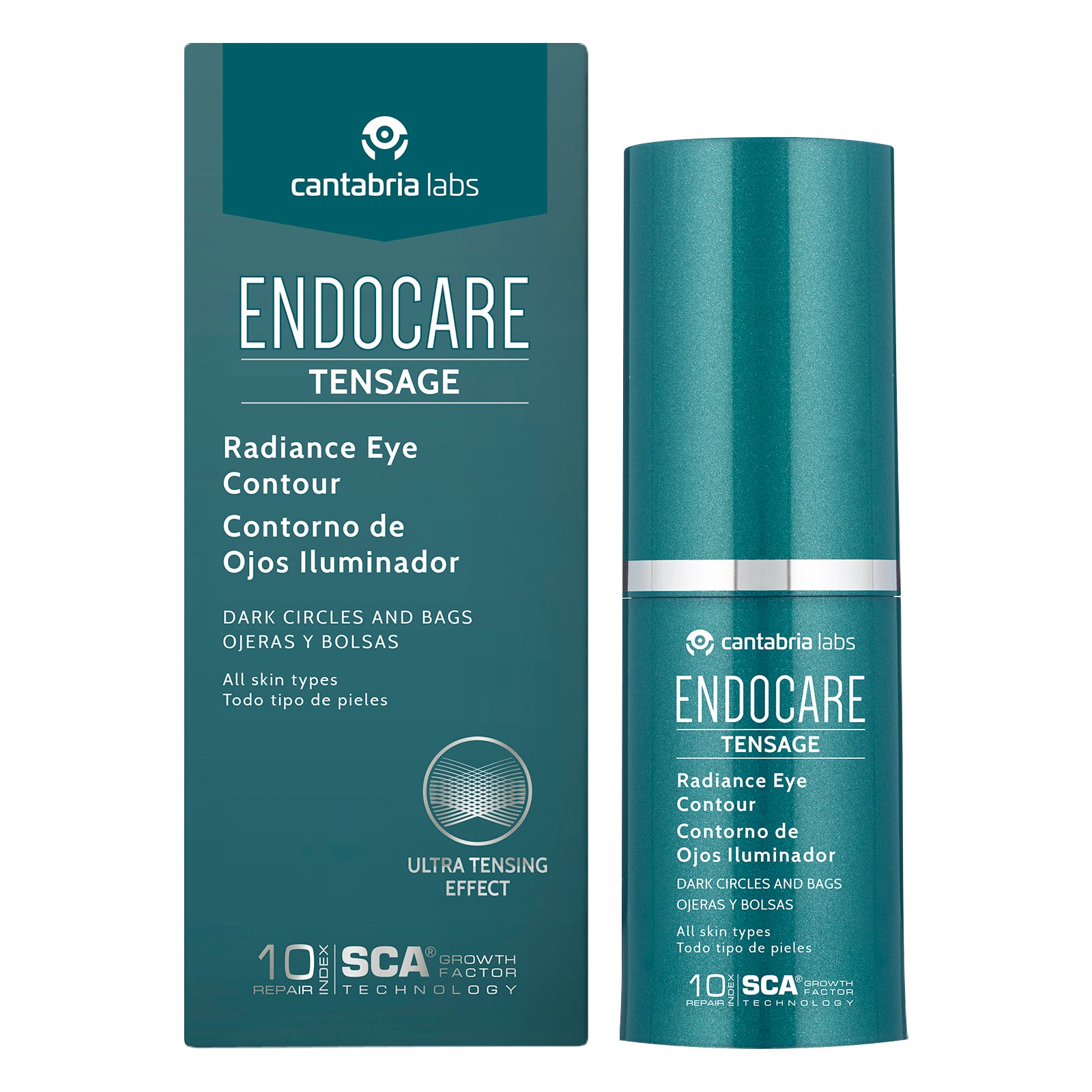 Cantabria Labs - Endocare Tensage Contorno De Ojos Iluminador – 15 ml.