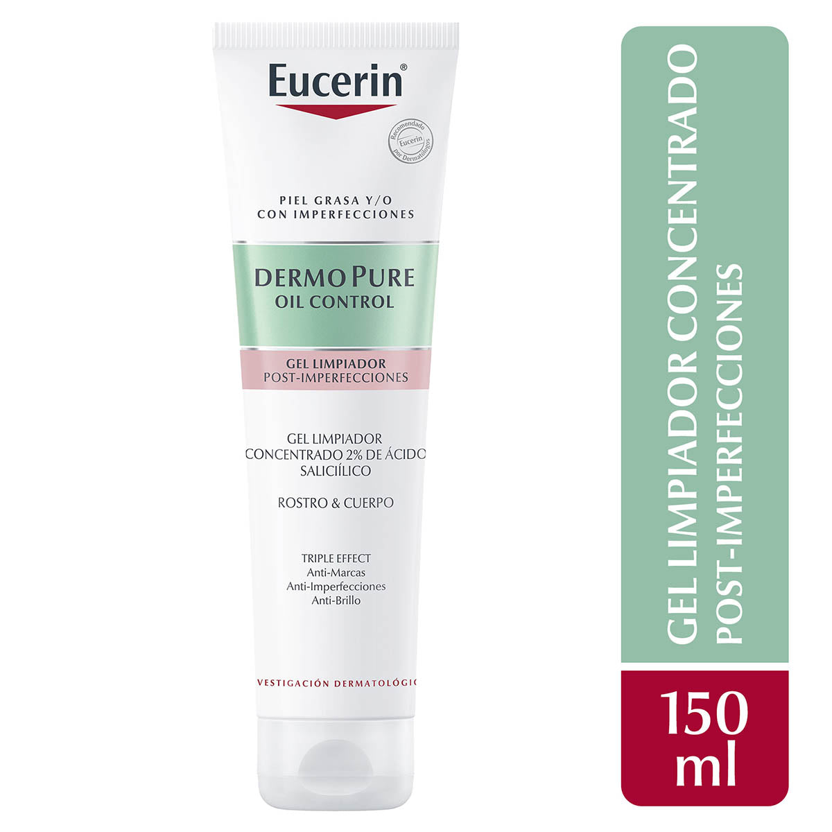 Eucerin - Dermo Pure Oil Control - 150 ml.