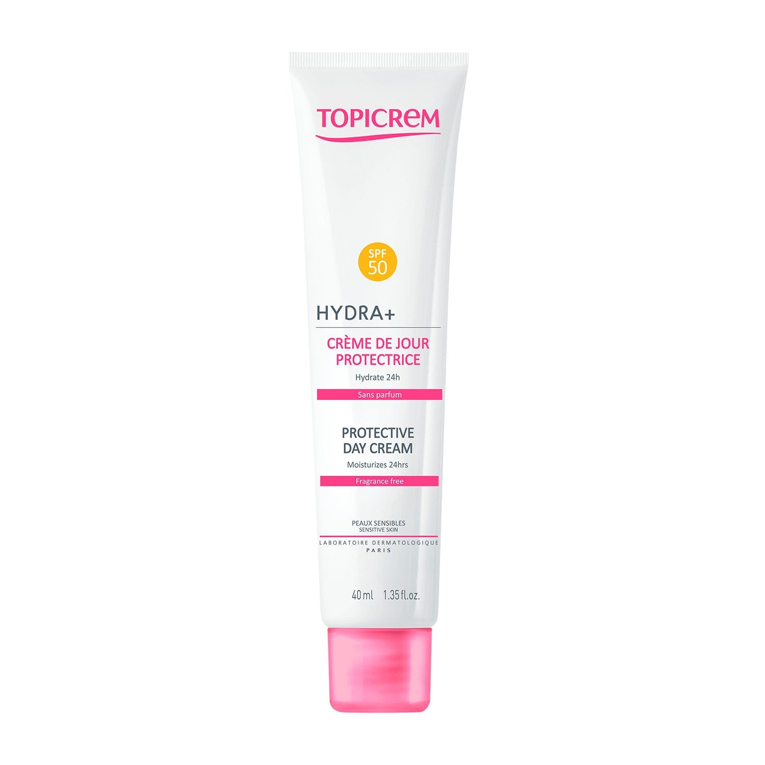 Topicrem - Hydra+ Crema Protectora de Día SPF50 - 40 ml.