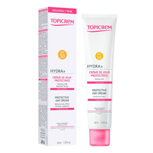 Topicrem - Hydra+ Crema Protectora de Día SPF50 - 40 ml.