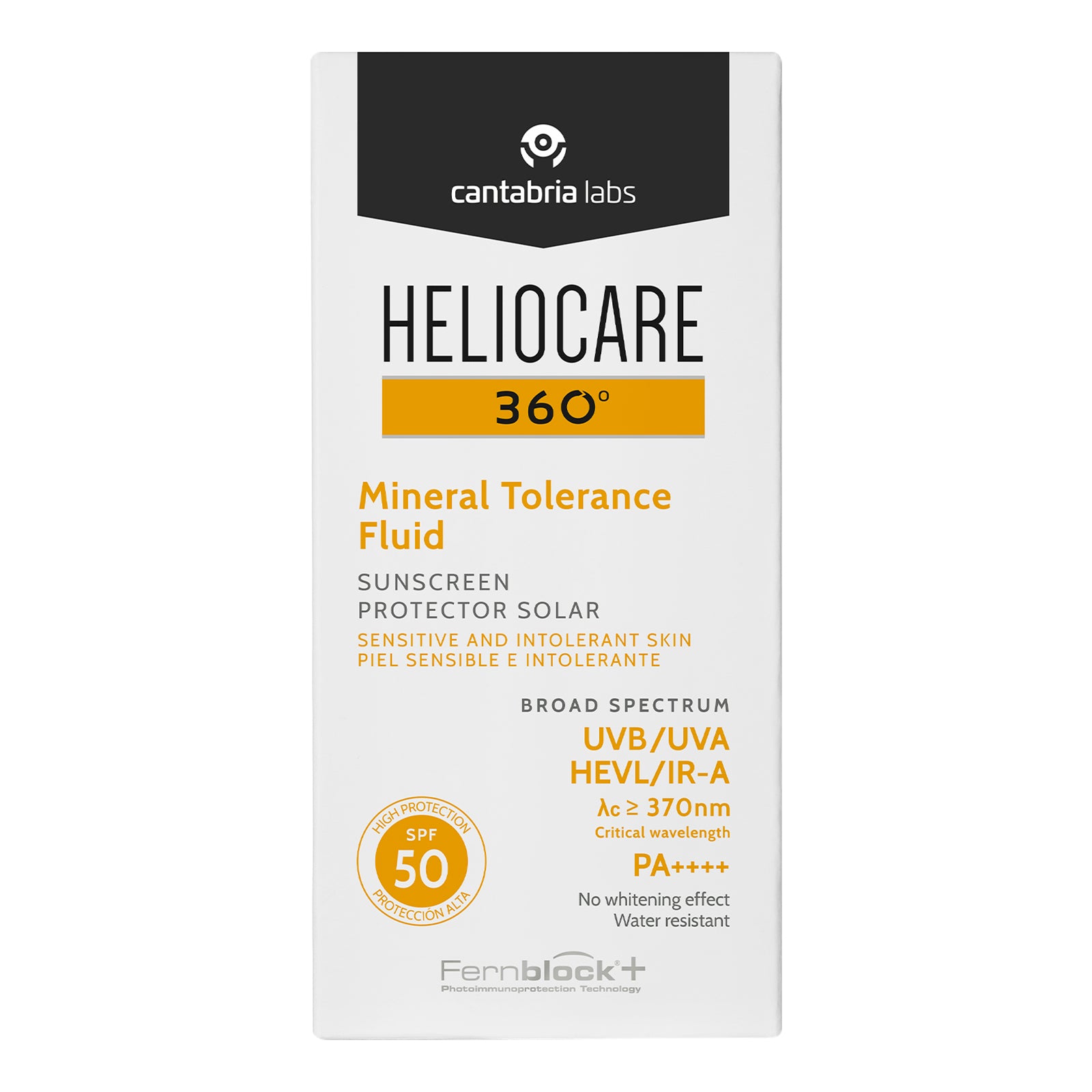 Cantabria Labs - Heliocare 360° Mineral Tolerance Fluid – 50 ml.