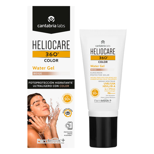 Cantabria Labs - Heliocare 360° Color Water Gel Beige - 50 ml.