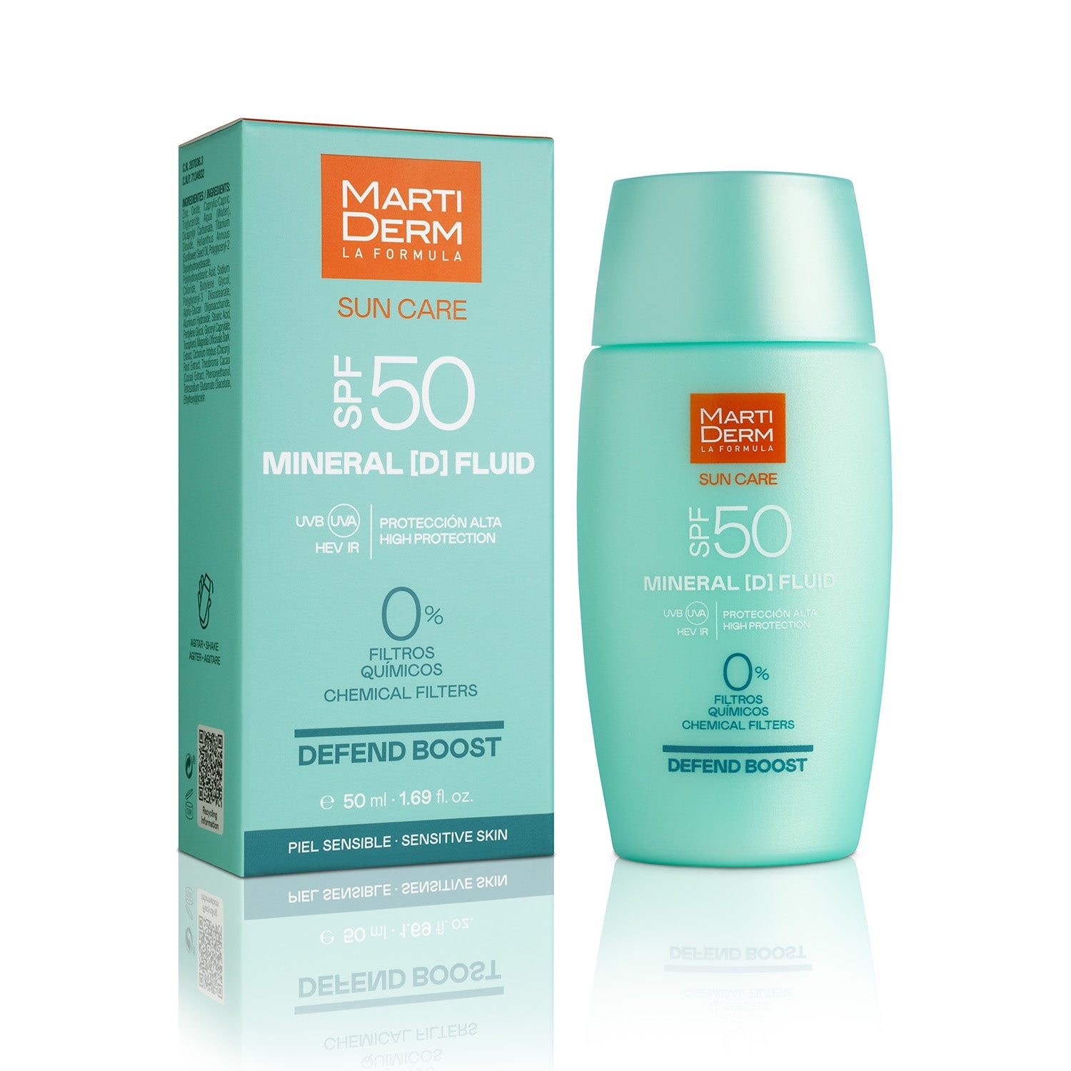 Martiderm - Sun Care Mineral [D] Fluid SPF50 - 50 ml.