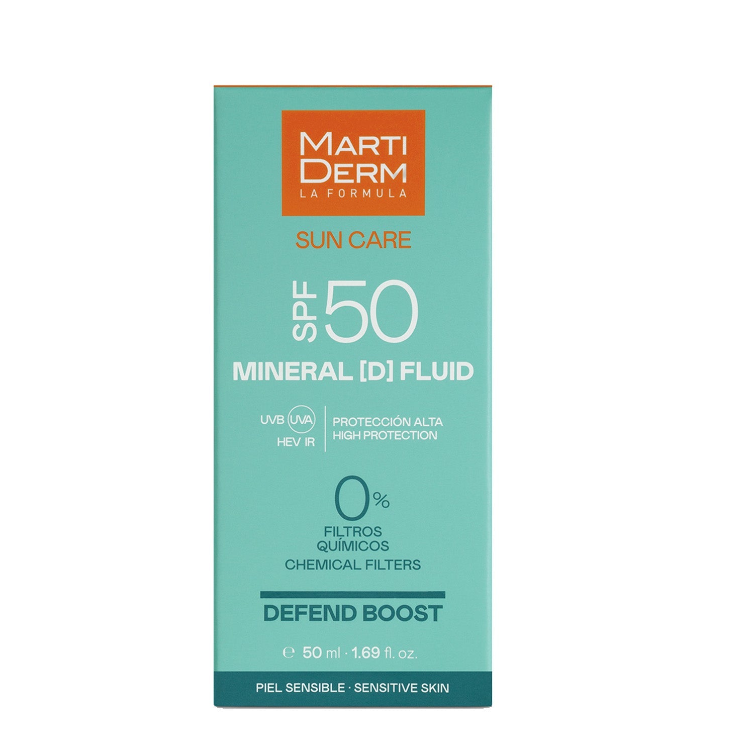 Martiderm - Sun Care Mineral [D] Fluid SPF50 - 50 ml.