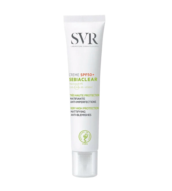 SVR - Sebiaclear Creme SPF50+ - 40 ml.