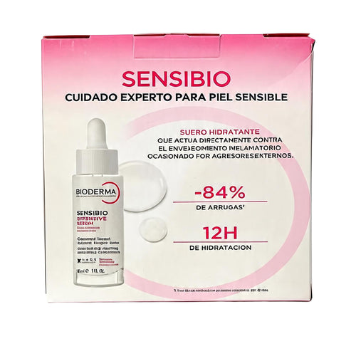 Bioderma – Kit Sensibio Defensive Serum + Sensibio H2O – 30 + 100 ml.