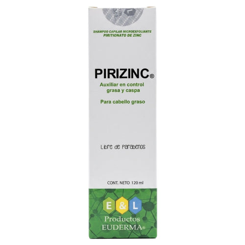 Euderma – Pirizinc Shampoo – 120 ml.