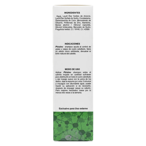 Euderma – Pirizinc Shampoo – 120 ml.
