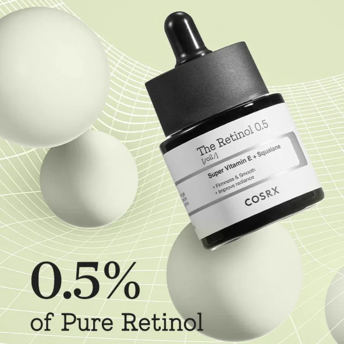 Cosrx – The Retinol 0.5 Oil – 20 ml.
