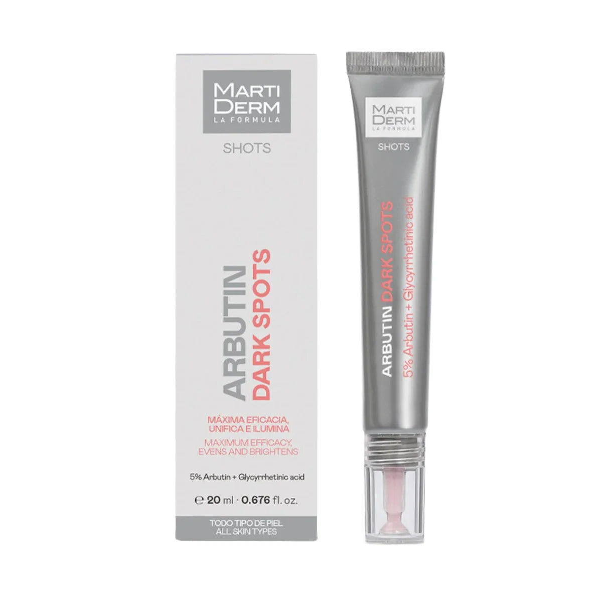 Martiderm - Shots Arbutin Dark Spots Sérum - 20 ml.