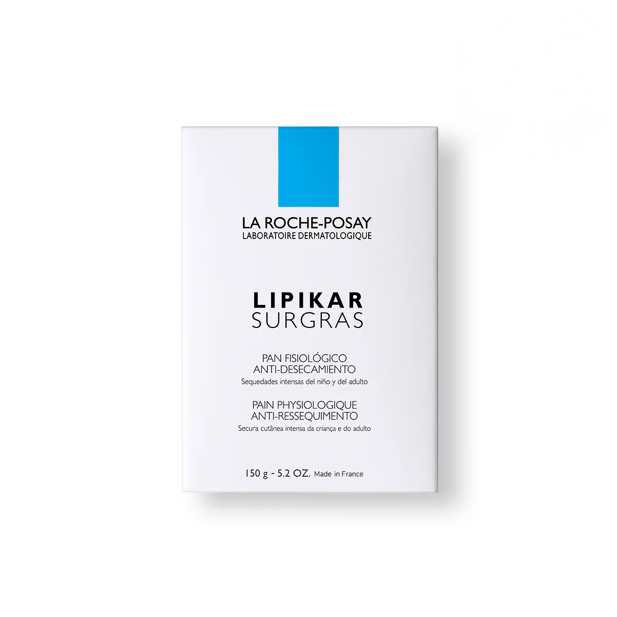 La Roche Posay - Lipikar Surgras Jabón en barra - 150 g.