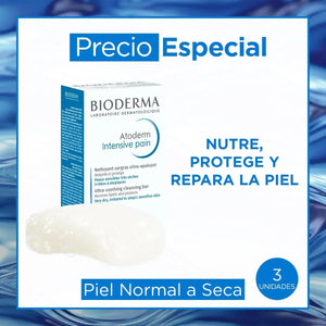 Bioderma – Atoderm Barra Anti-Bacterial 3 Pack