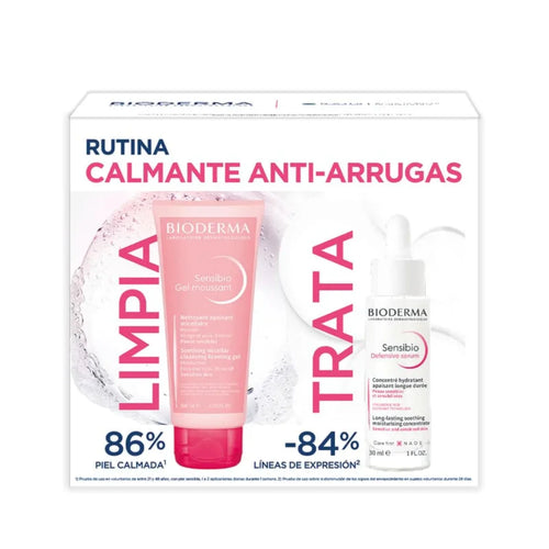 Bioderma – Kit Sensibio Defensive Serum 30 ml + Gel Moussant 100 ml