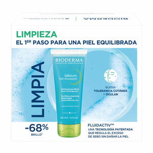 Bioderma – Sébium Gel Moussant 200 ml + Sébium Gel Moussant 100 ml Kit