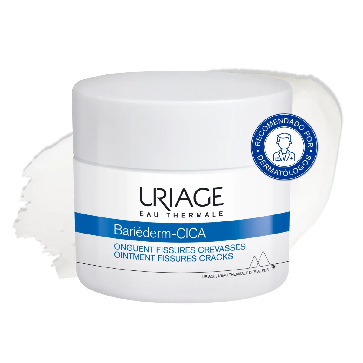 Uriage - Bariéderm-Cica Ungüento Reparador de Pies y Talones Agrietados – 40 g.