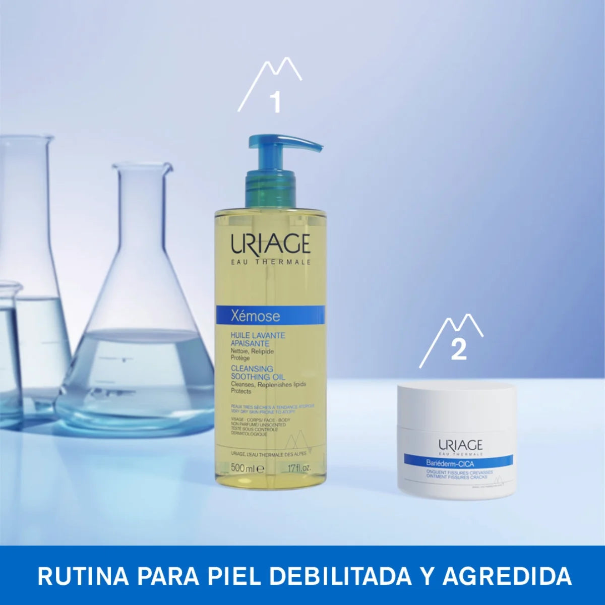 Uriage - Bariéderm-Cica Ungüento Reparador de Pies y Talones Agrietados – 40 g.