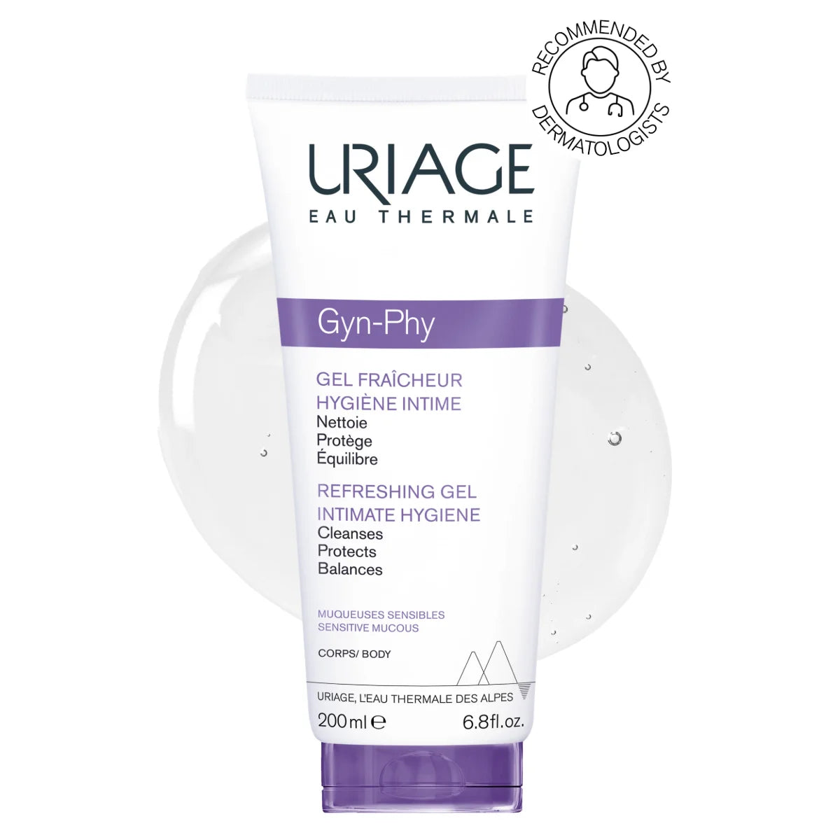 Uriage - Gyn-Phy Gel Refrescante de Higiene Íntima – 200 ml.