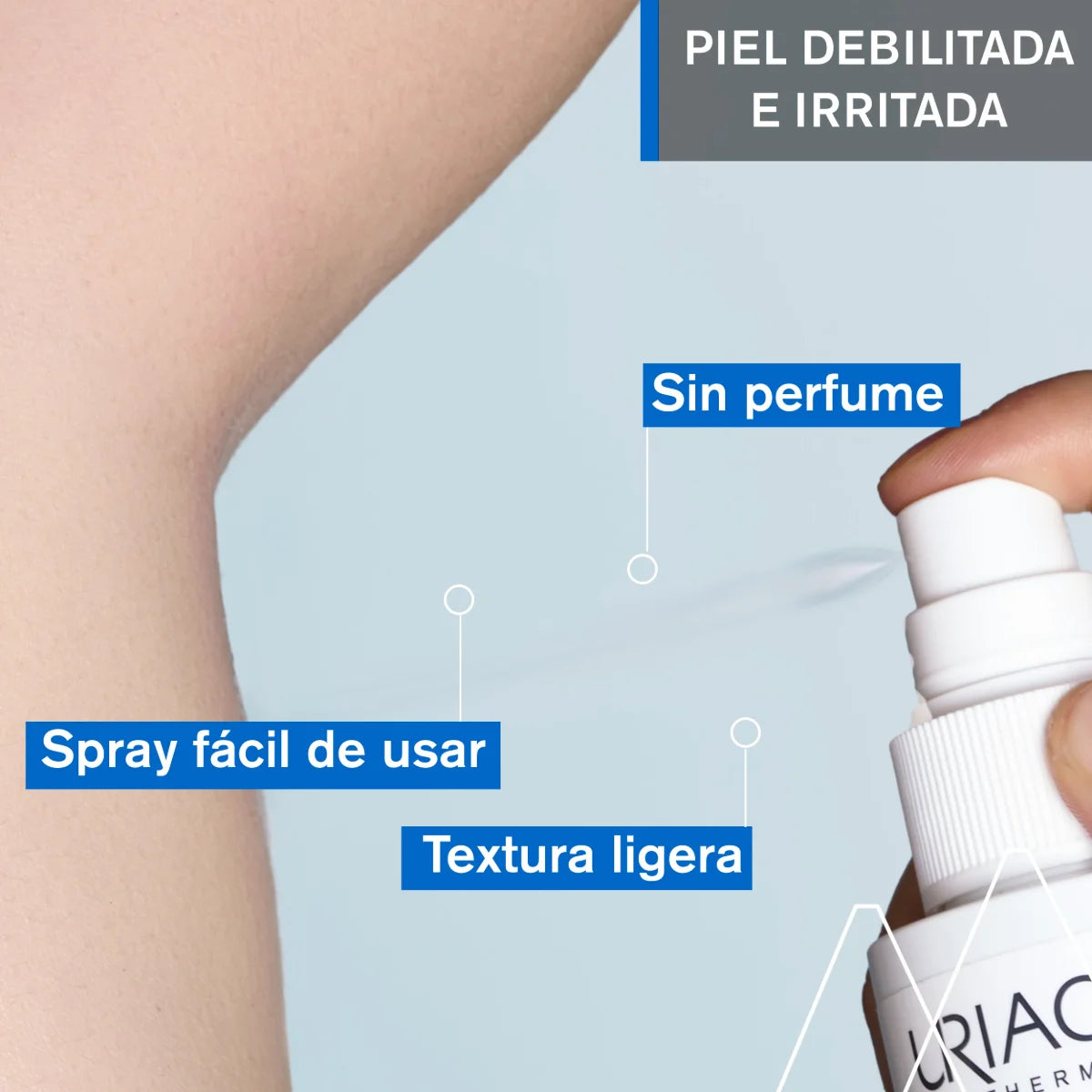 Uriage – Bariederm-Cica Spray Reparador Secante SOS – 100 ml.