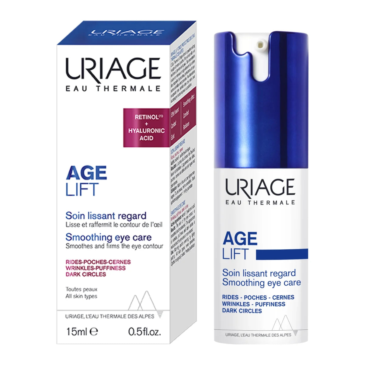 Uriage - Age Lift Contorno De Ojos Con Retinol y HA – 15 ml.
