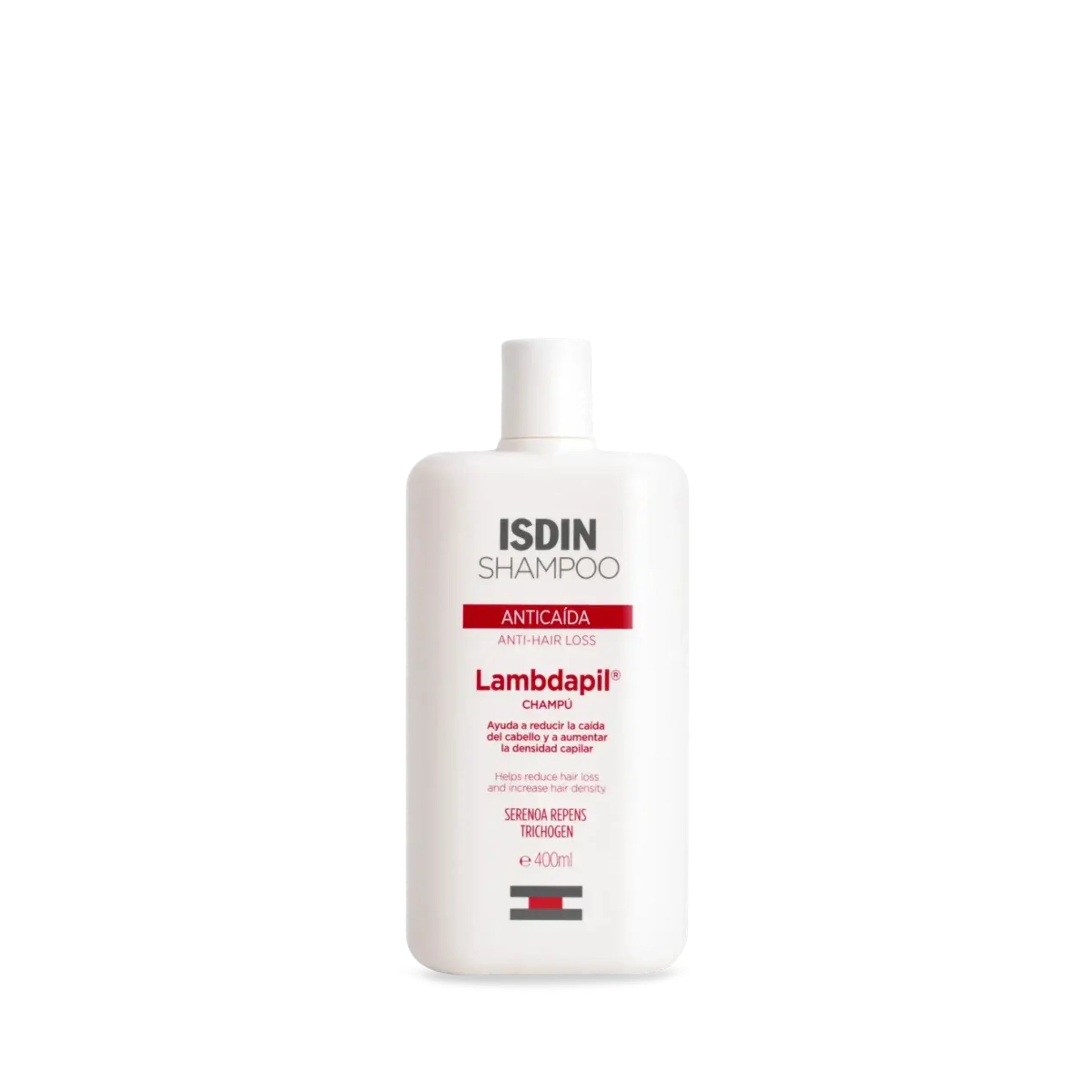 Isdin – Lambdapil Shampoo Anticaída – 400 ml.