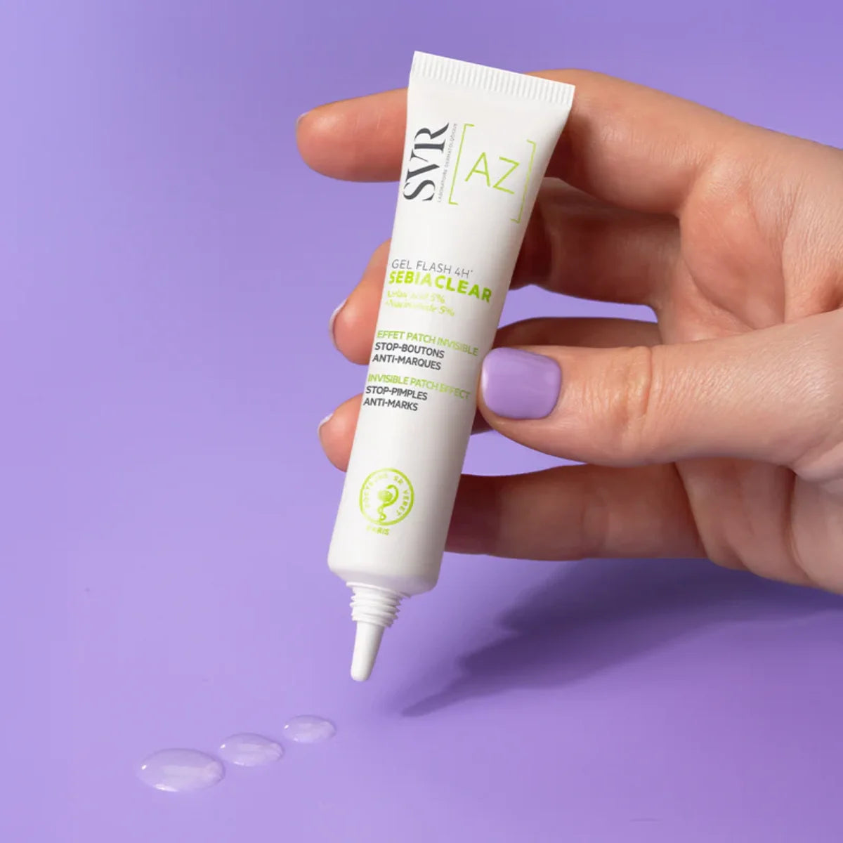 SVR – AZ Sebiaclear Gel Flash 4H – 15 ml.