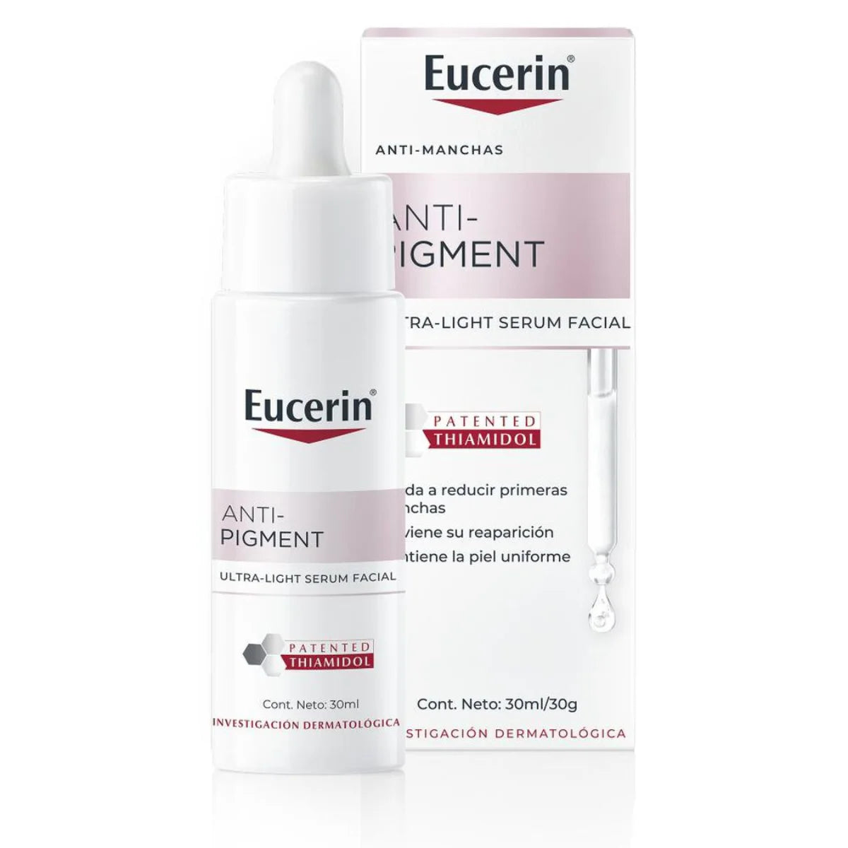 Eucerin - Anti-Pigment Ultra-Light Serum Facial – 30 ml.