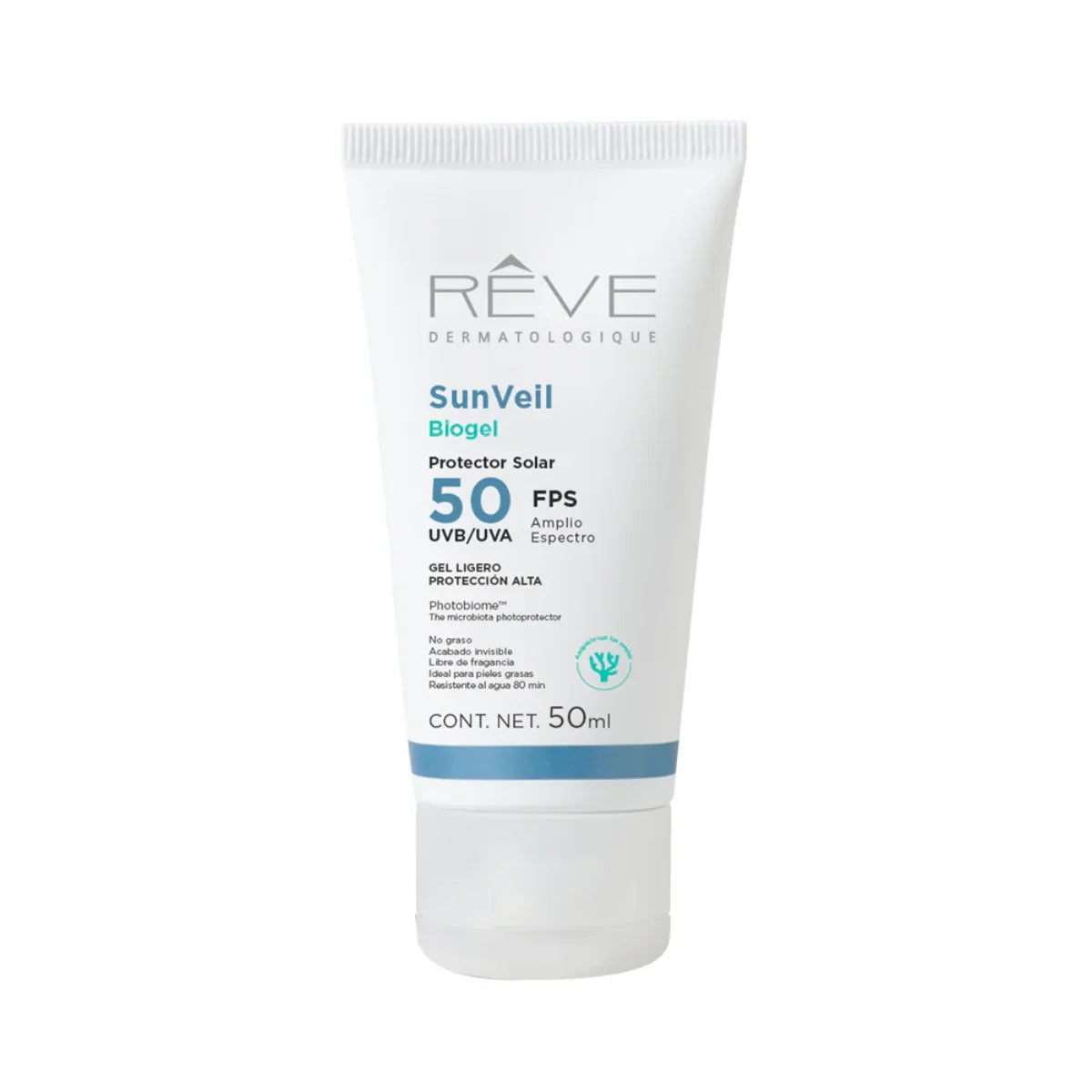 Reve – SunVeil Biogel Sunscreen FPS 50 – 50 ml.