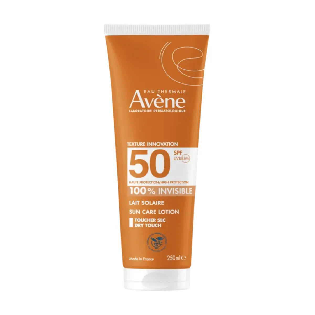 Avene – Leche Solar SPF 50 Invisible 100% – 250 ml.