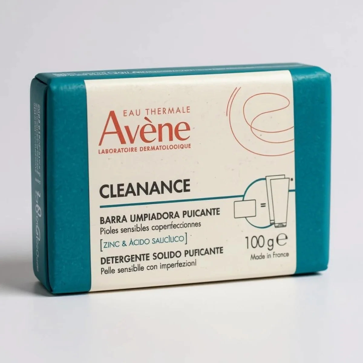 Avene - Barra Dermatológica Cleanance Para Piel Grasa – 100 g.