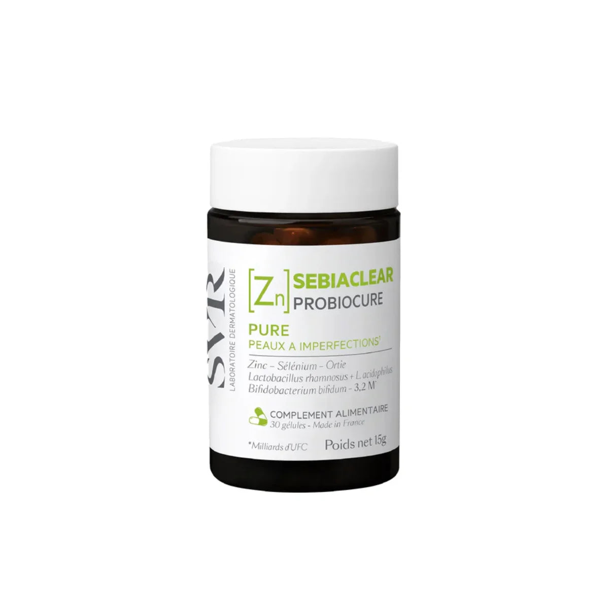 SVR - Sebiaclear Probiocure Zn Pure – 30 caps.
