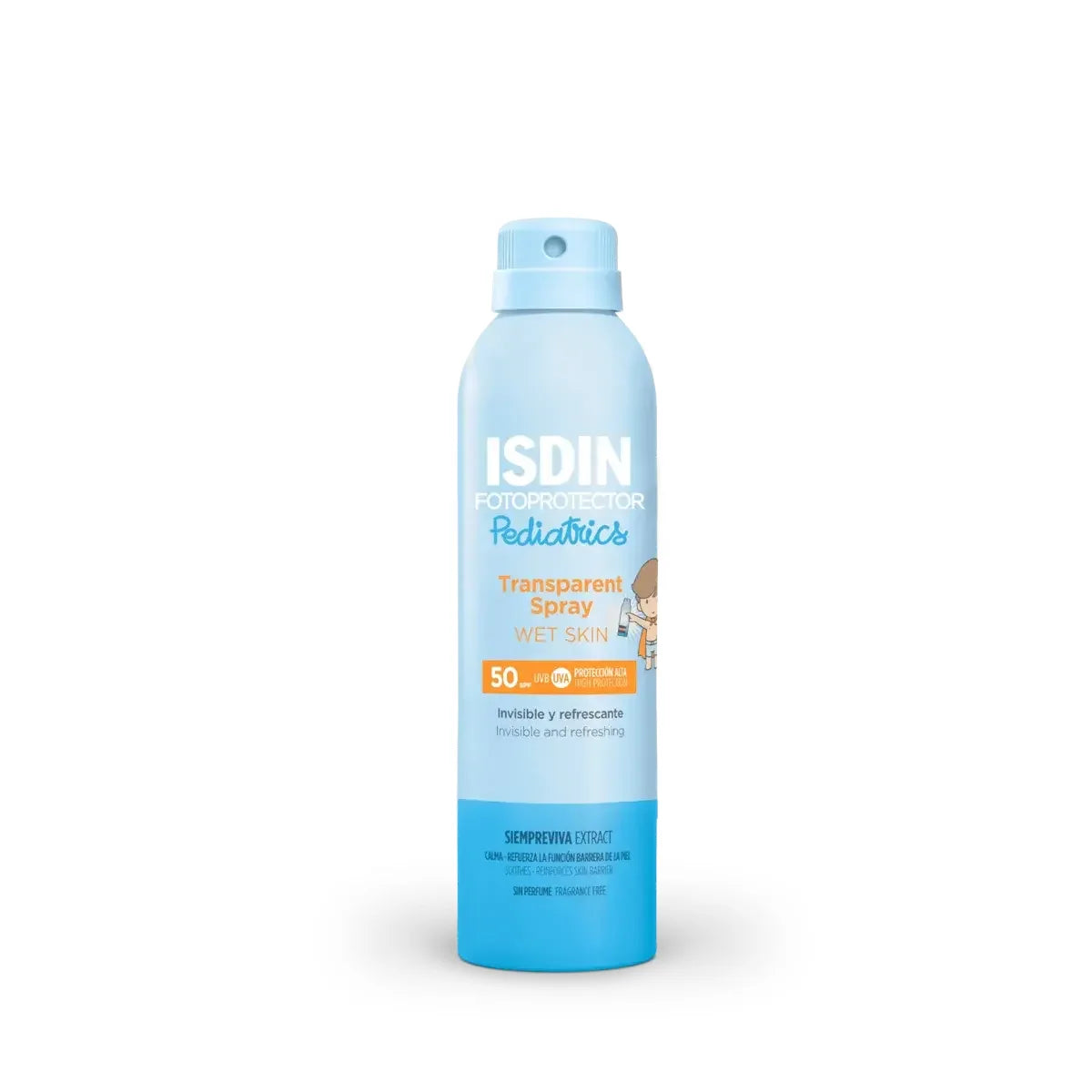 Isdin - Fotoprotector Wet Skin Pediatrics 50+ - 250 ml.