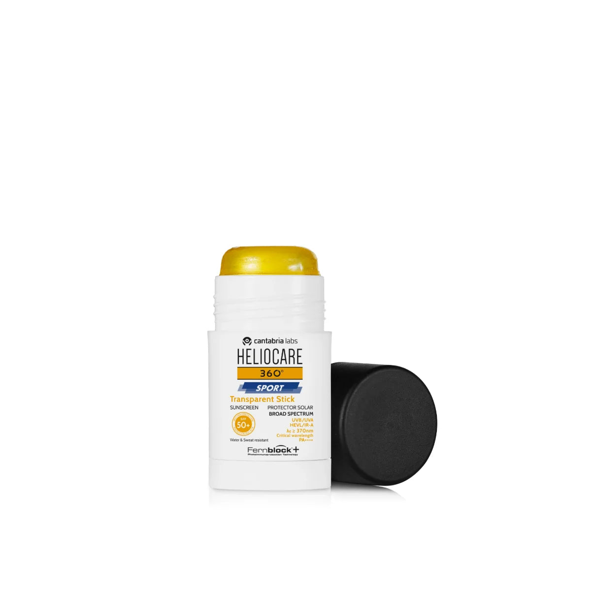 Cantabria Labs - Heliocare 360º Sport Transparent Stick SPF 50+ - 25 g.