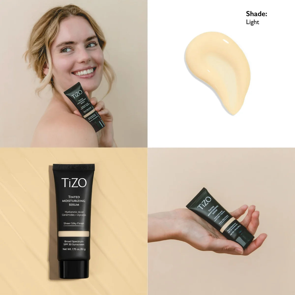 TiZO – Tinted Moisturizing Serum Light – 50 g.