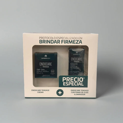 Cantabria Labs – Kit Endocare Tensage Crema + Contorno de Ojos Iluminador – 30 + 15 ml.