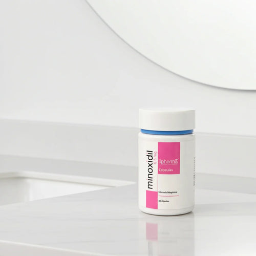 Lipherma - Minoxidil 0.5 mg - 30 Cápsulas.
